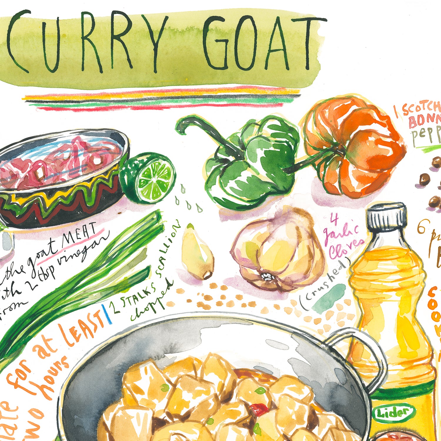 Jamaican Curry Goat recipe