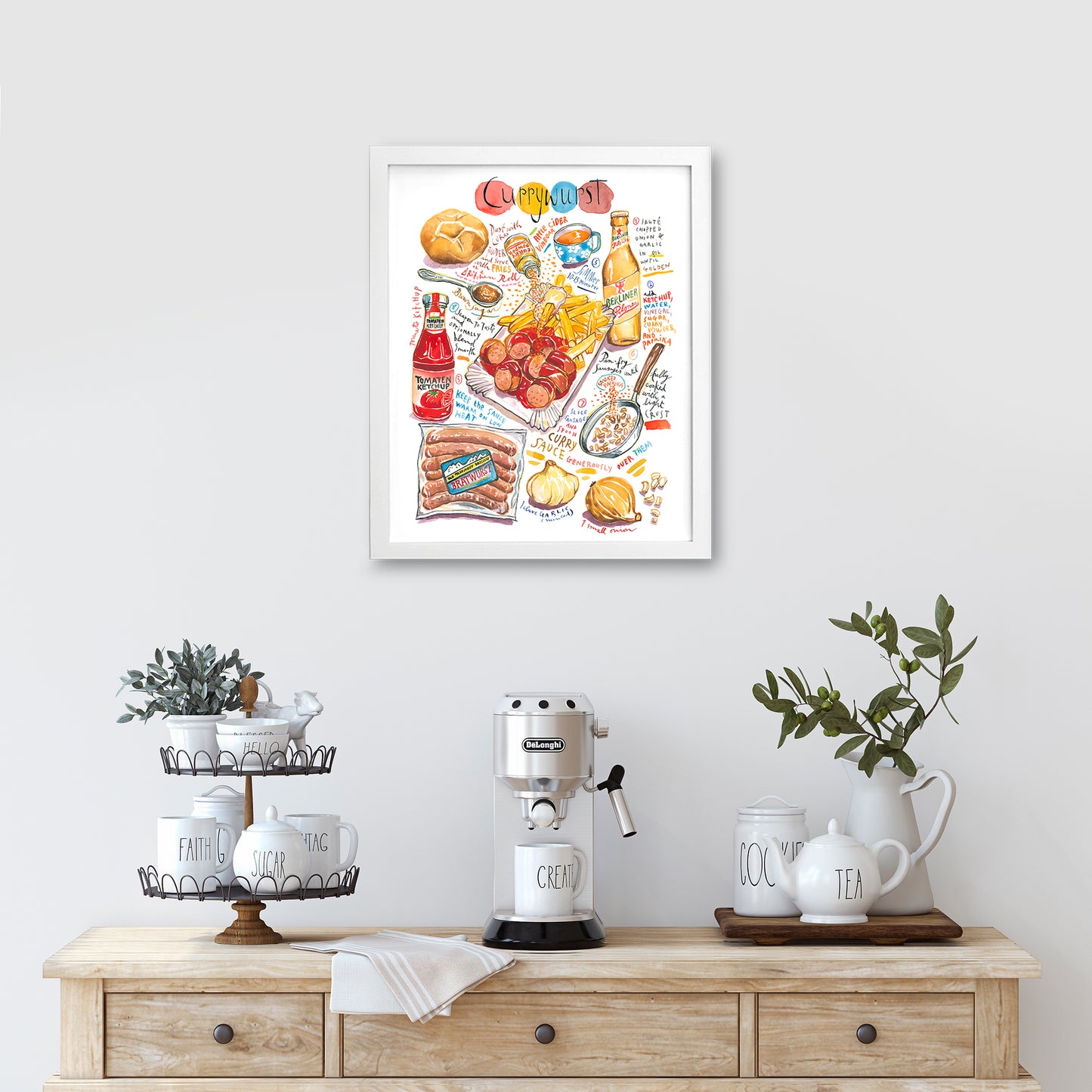 Une recette de Currywurst