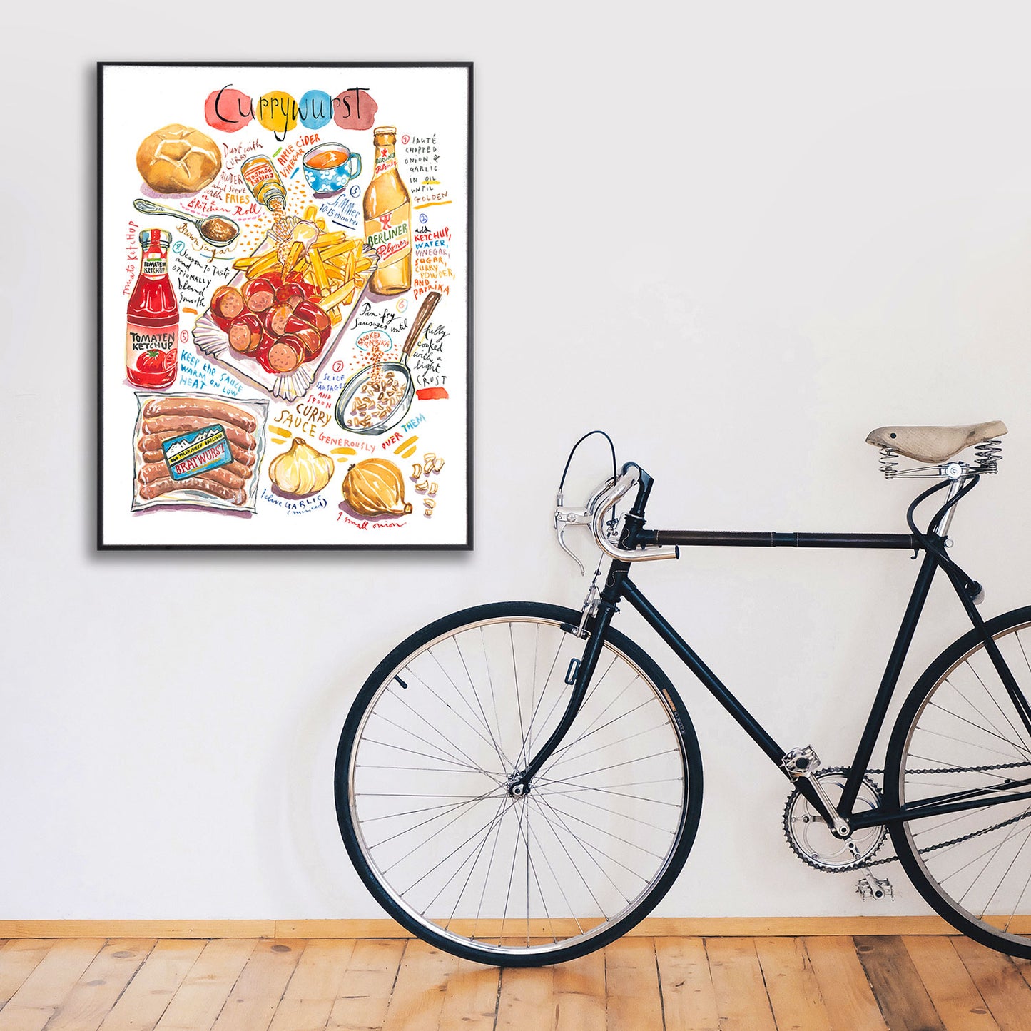 Une recette de Currywurst