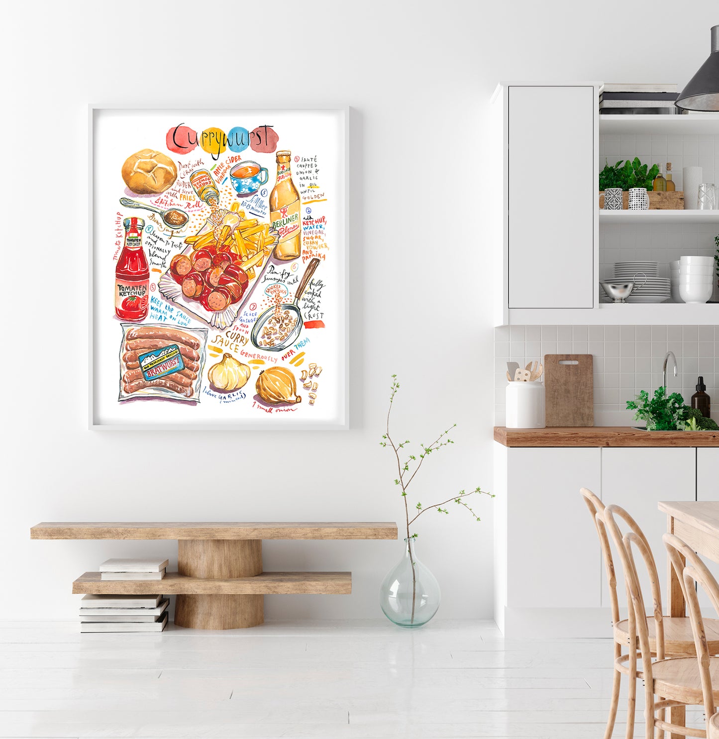 Une recette de Currywurst