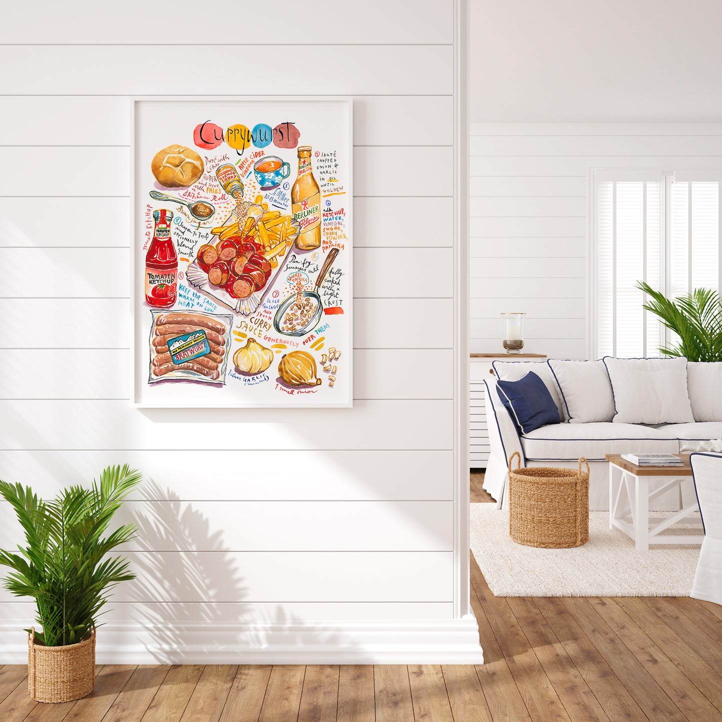 Une recette de Currywurst