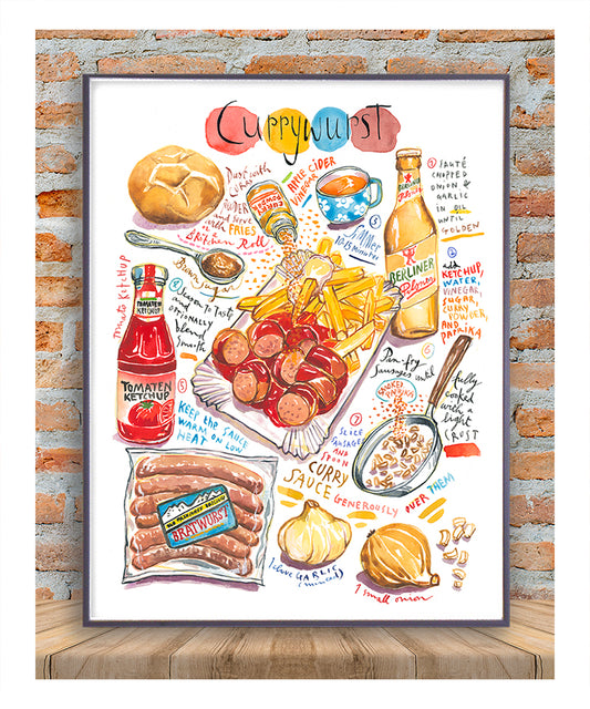 Une recette de Currywurst