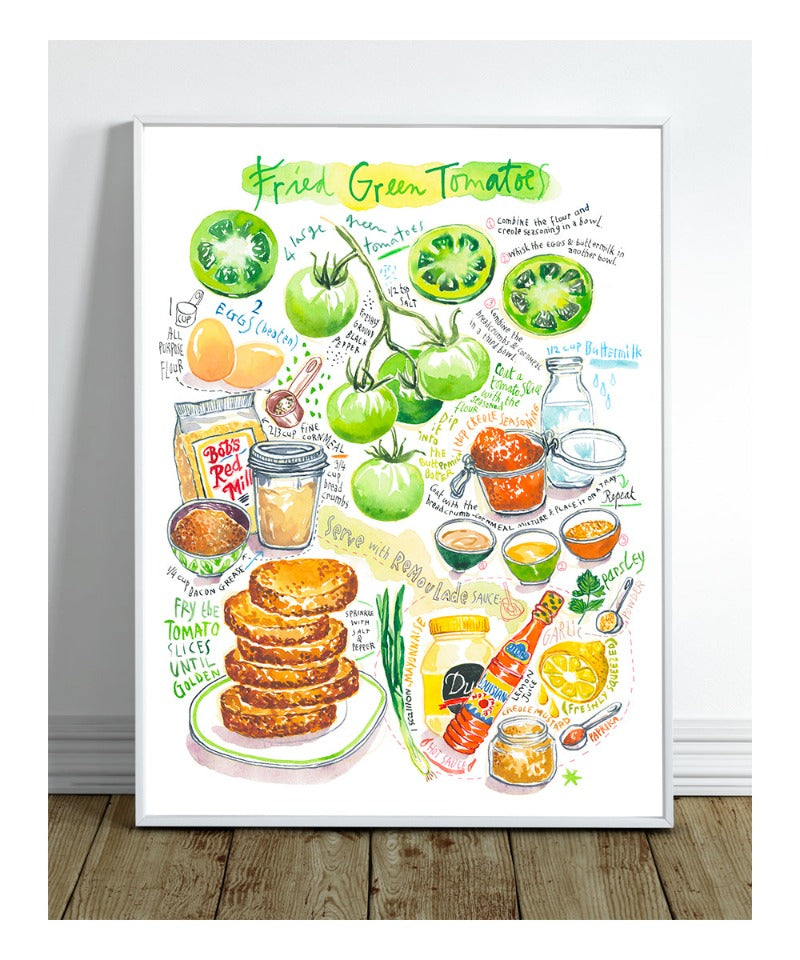 Fried Green Tomatoes recipe