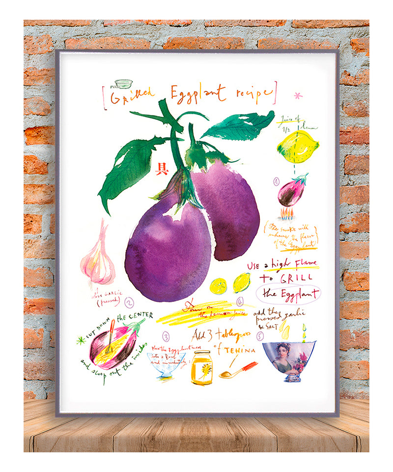 Recette du Caviar d'Aubergines