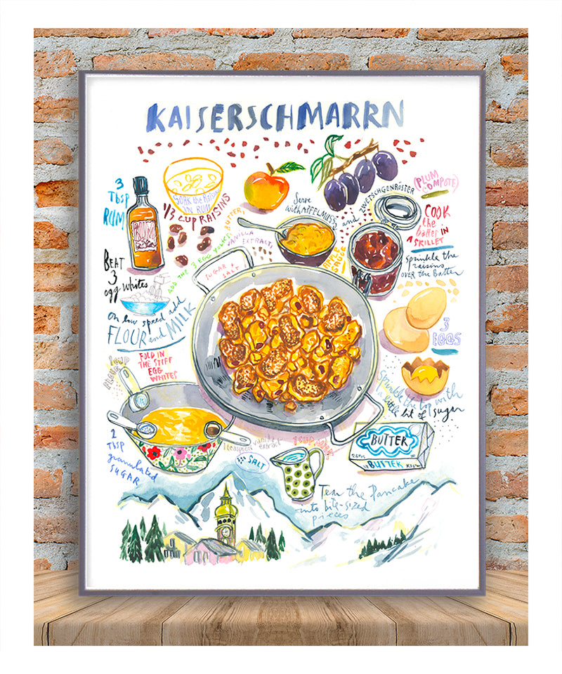 Austrian Kaiserschmarrn recipe