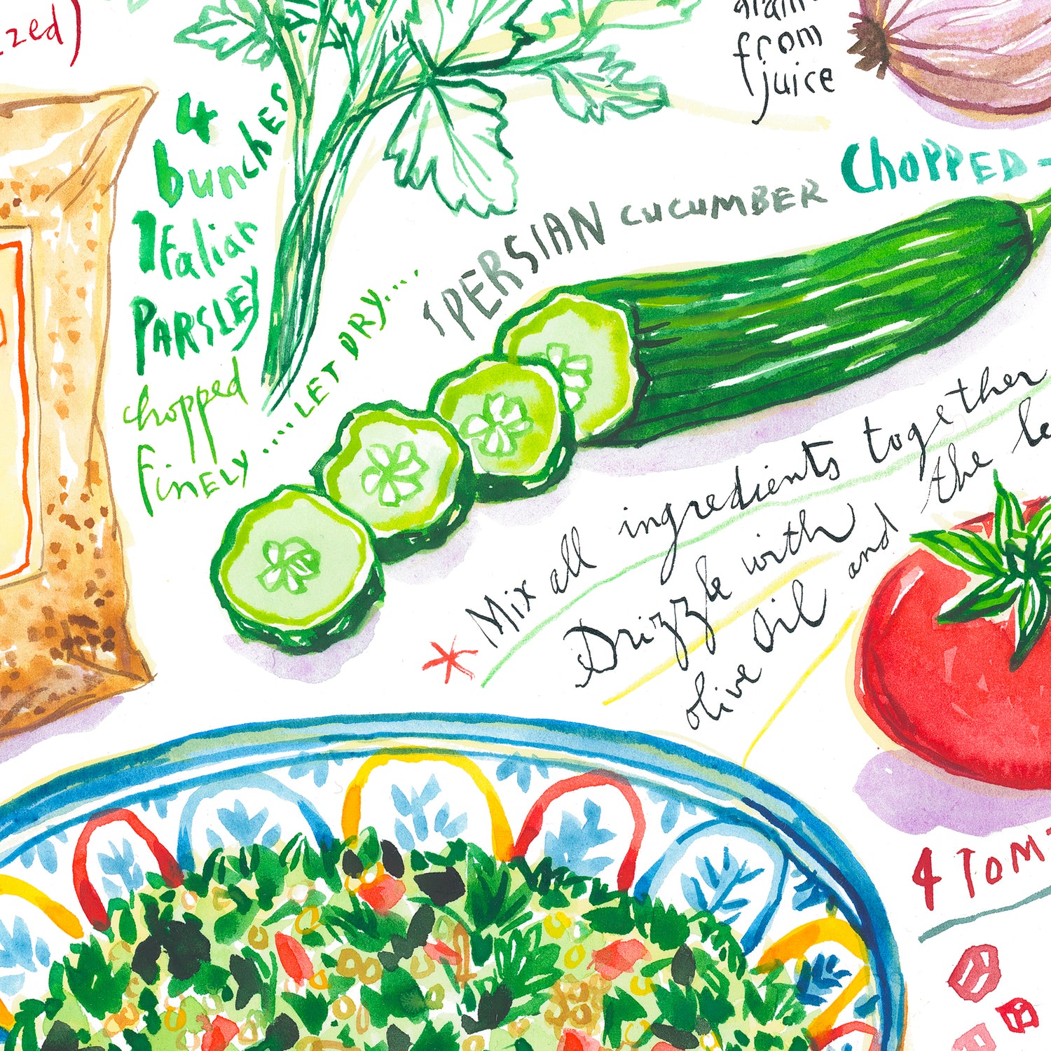 Lebanese Tabbouleh recipe