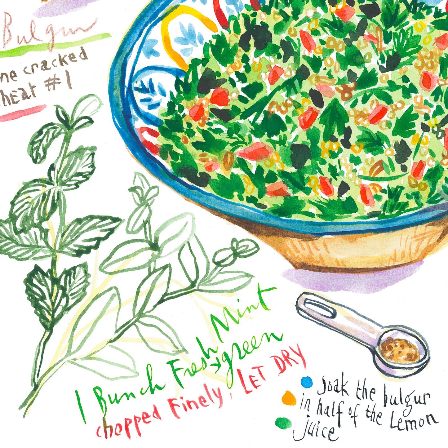 Lebanese Tabbouleh recipe