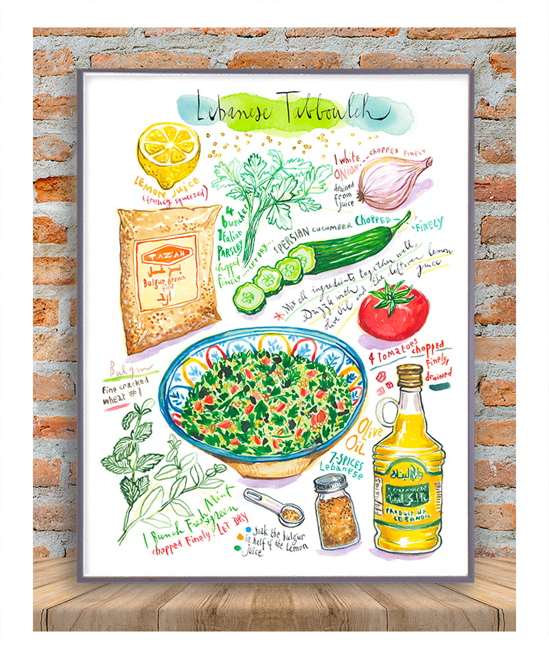 Lebanese Tabbouleh recipe