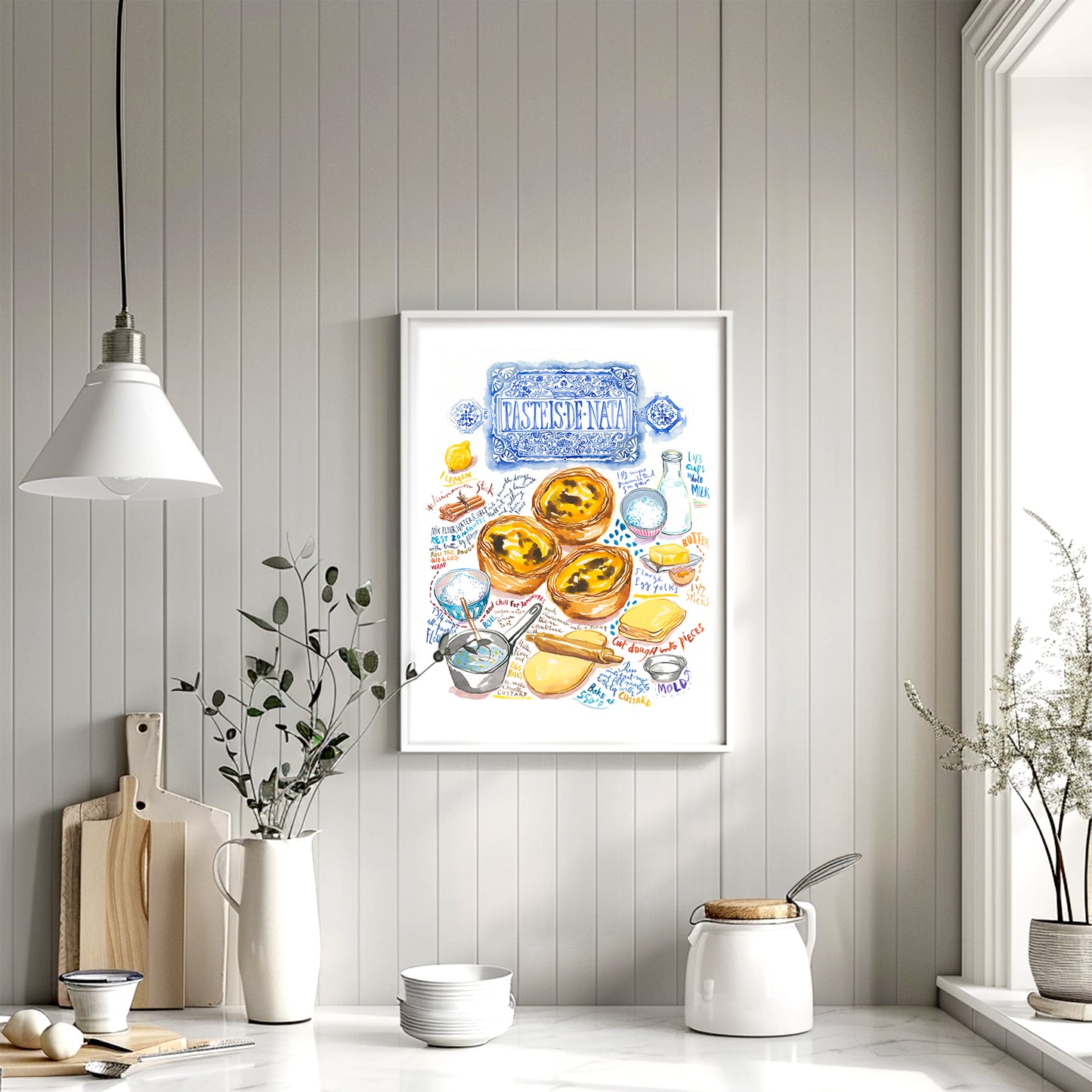 Pastéis de Nata recipe - In English