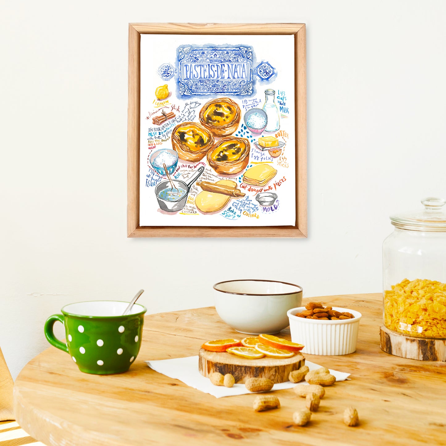 Pastéis de Nata recipe - In English