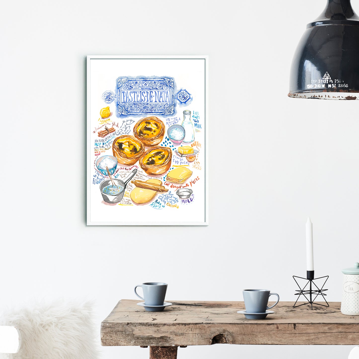 Pastéis de Nata recipe - In English