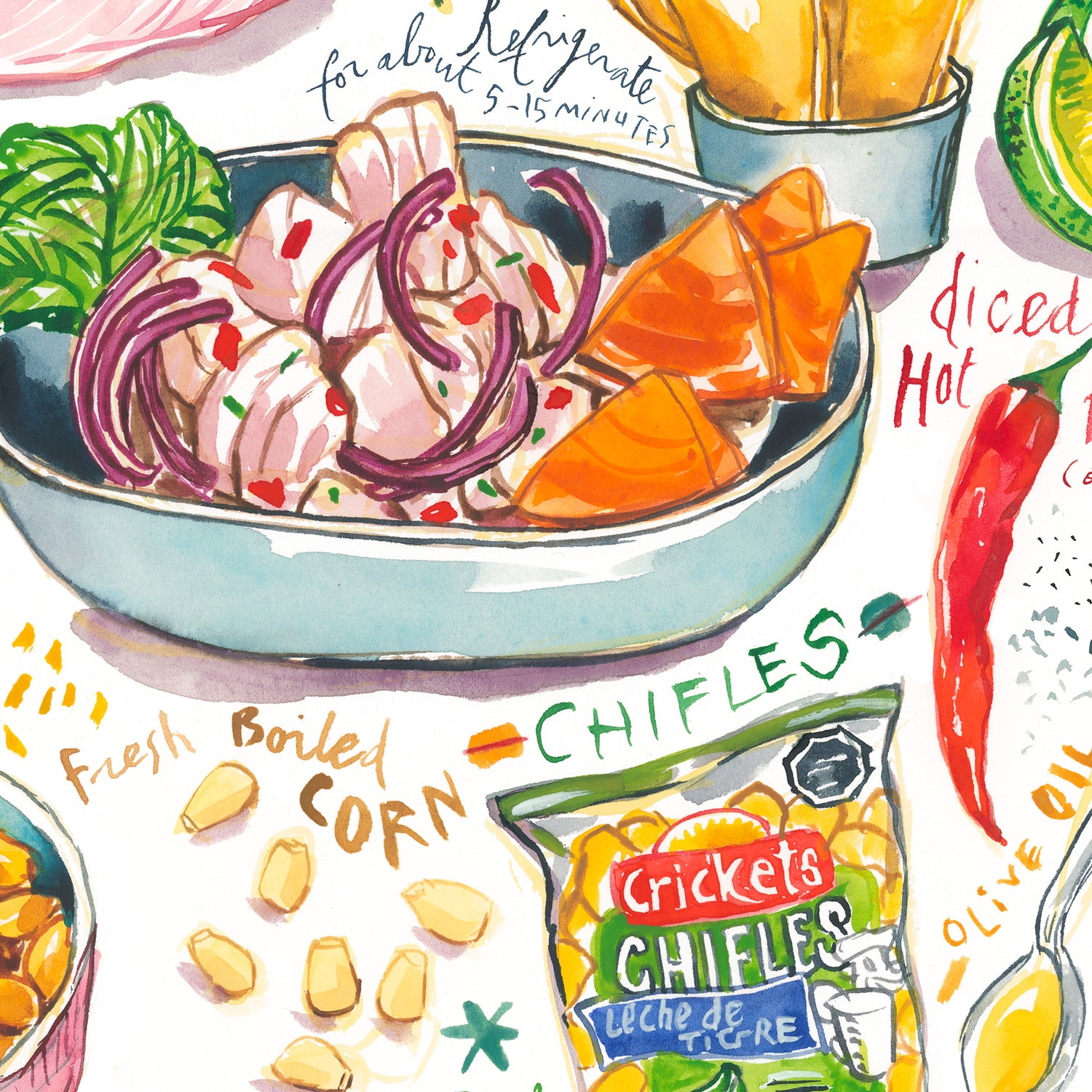 Peruvian Ceviche Recipe