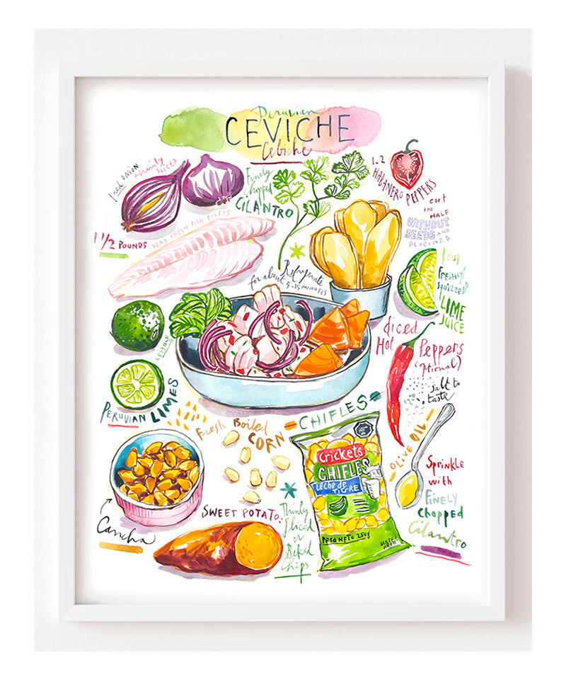 Peruvian Ceviche Recipe