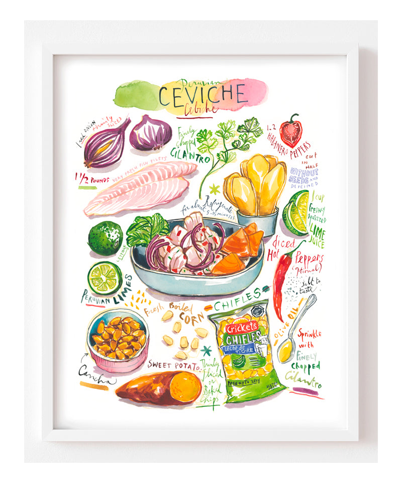 Peruvian Ceviche Recipe