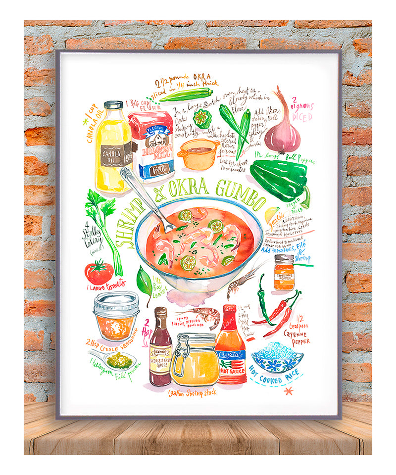Shrimp and Okra Gumbo recipe