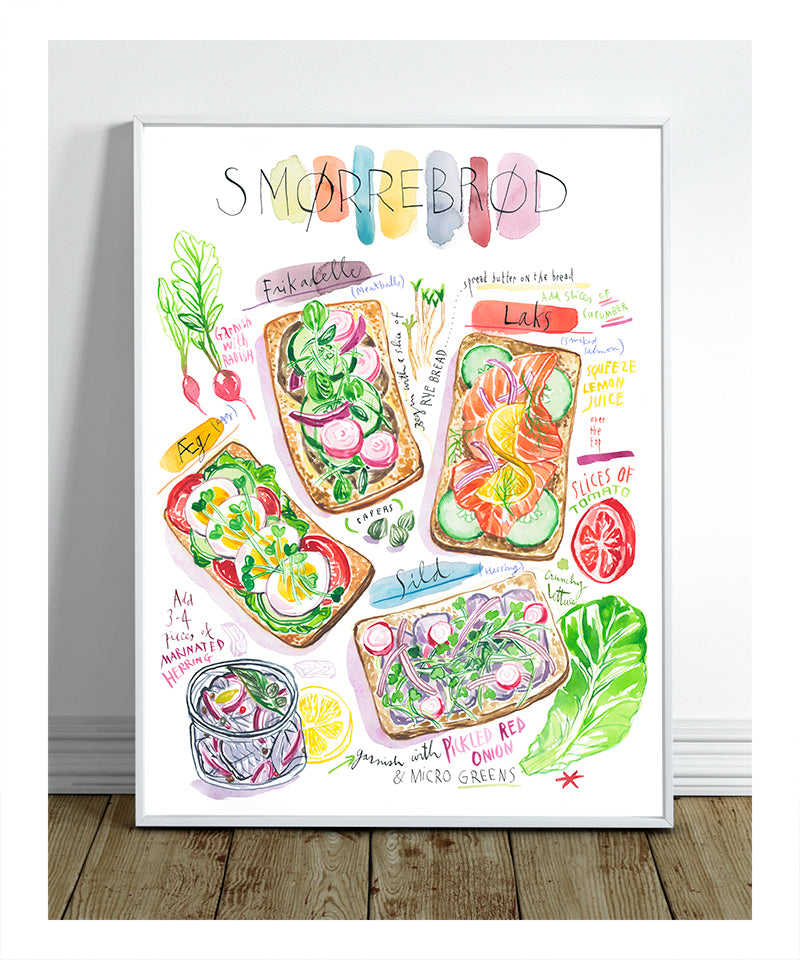 Smørrebrød danois