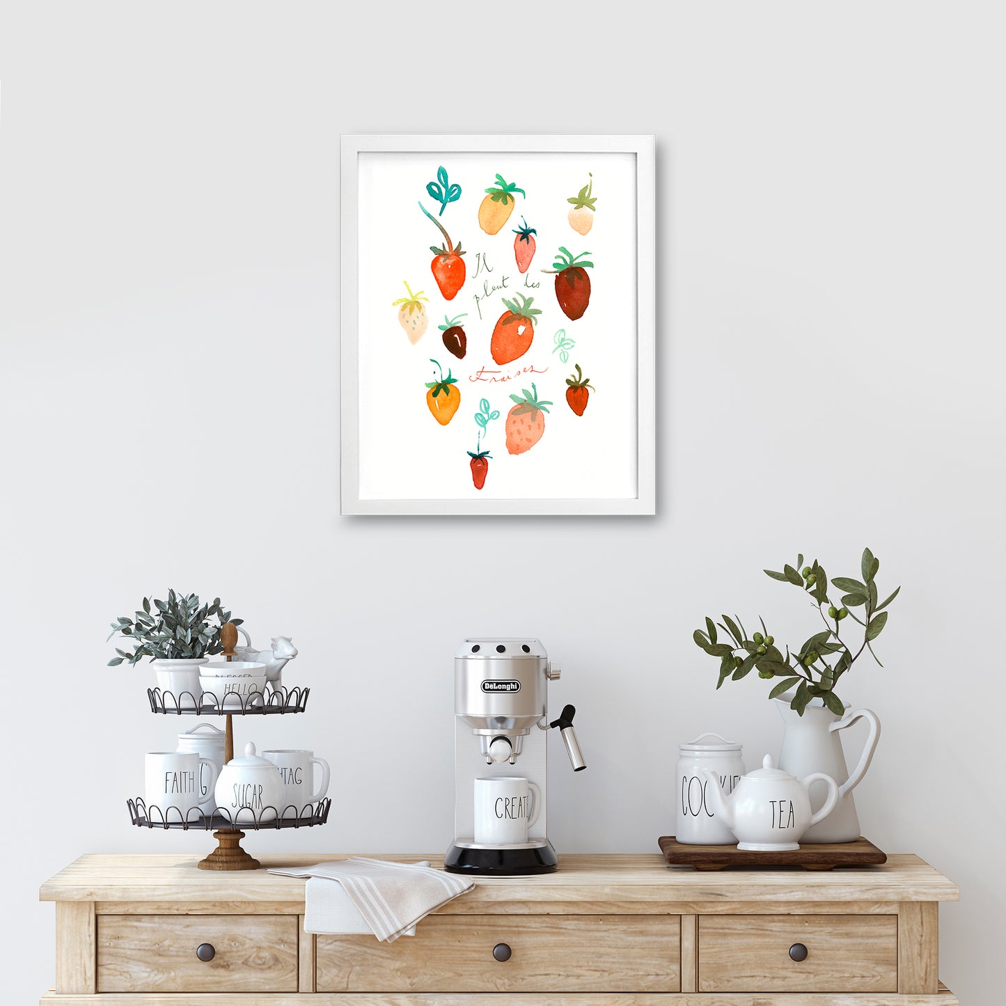 Il pleut des Fraises ( It is raining Strawberries )