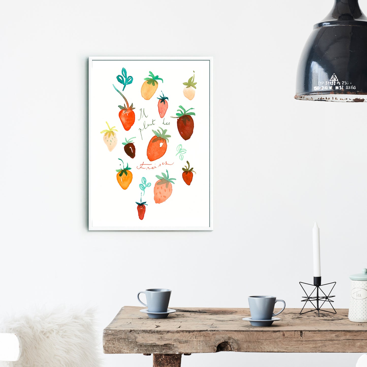 Il pleut des Fraises ( It is raining Strawberries )