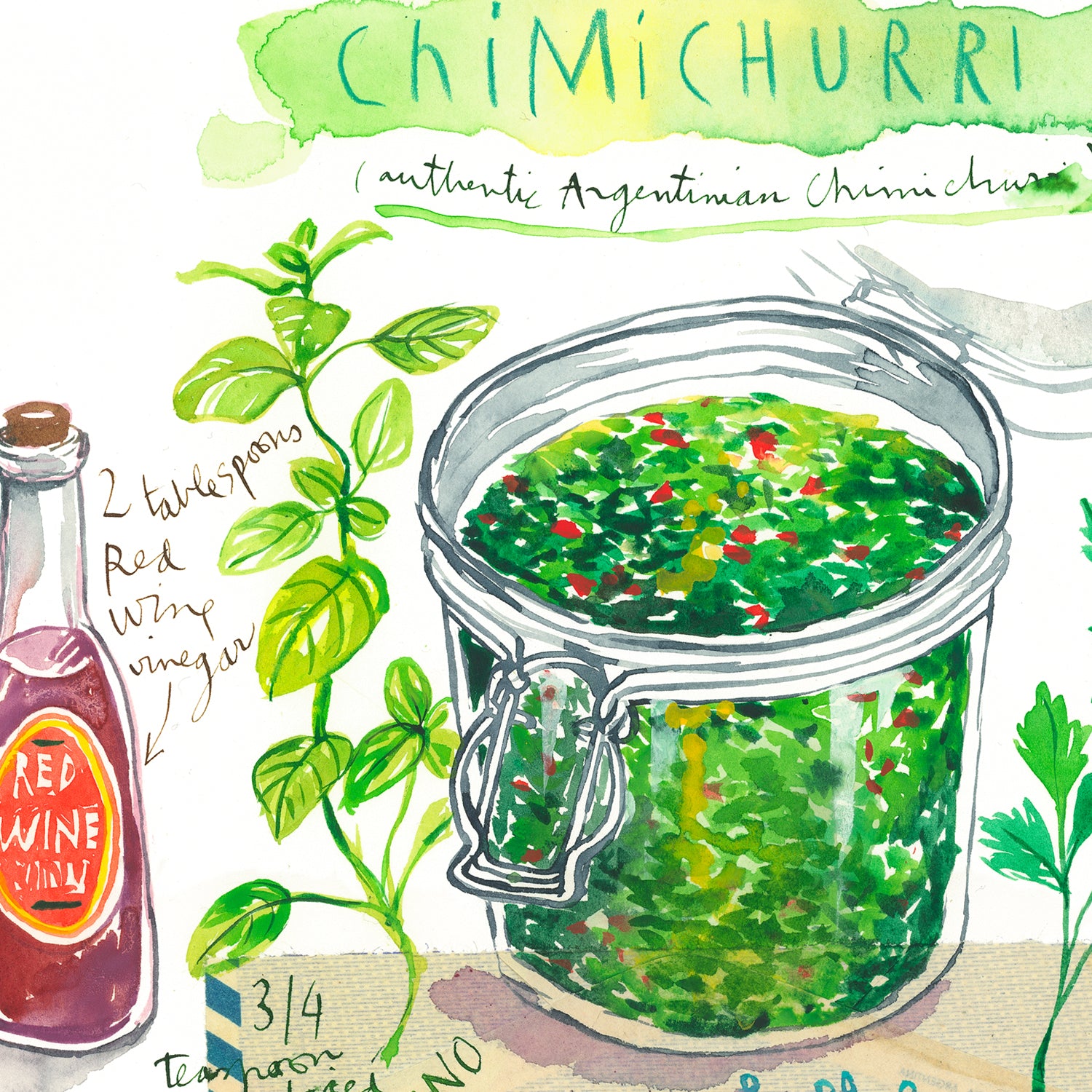 La recette du Chimichurri Argentin