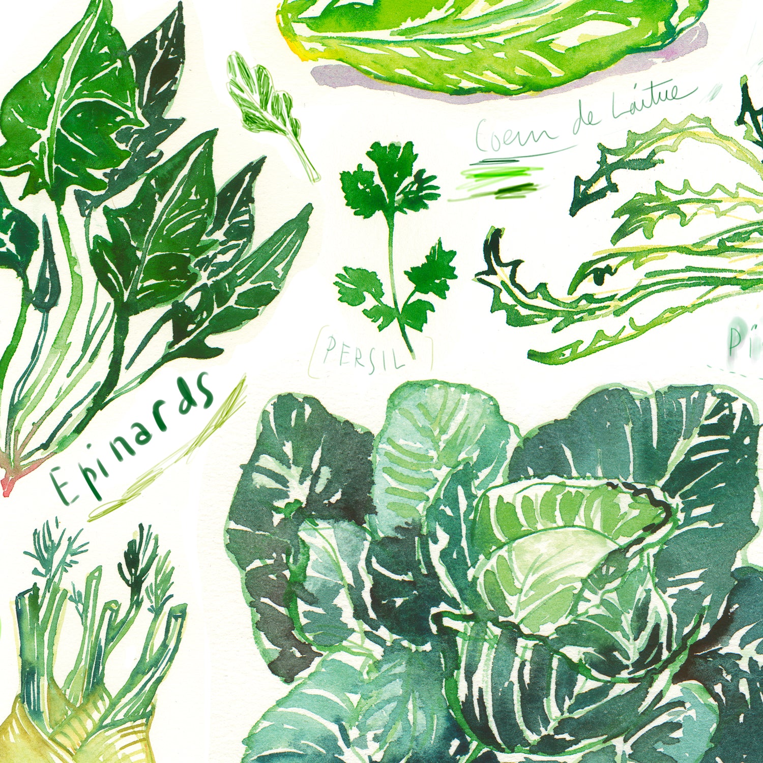 Green vegetables