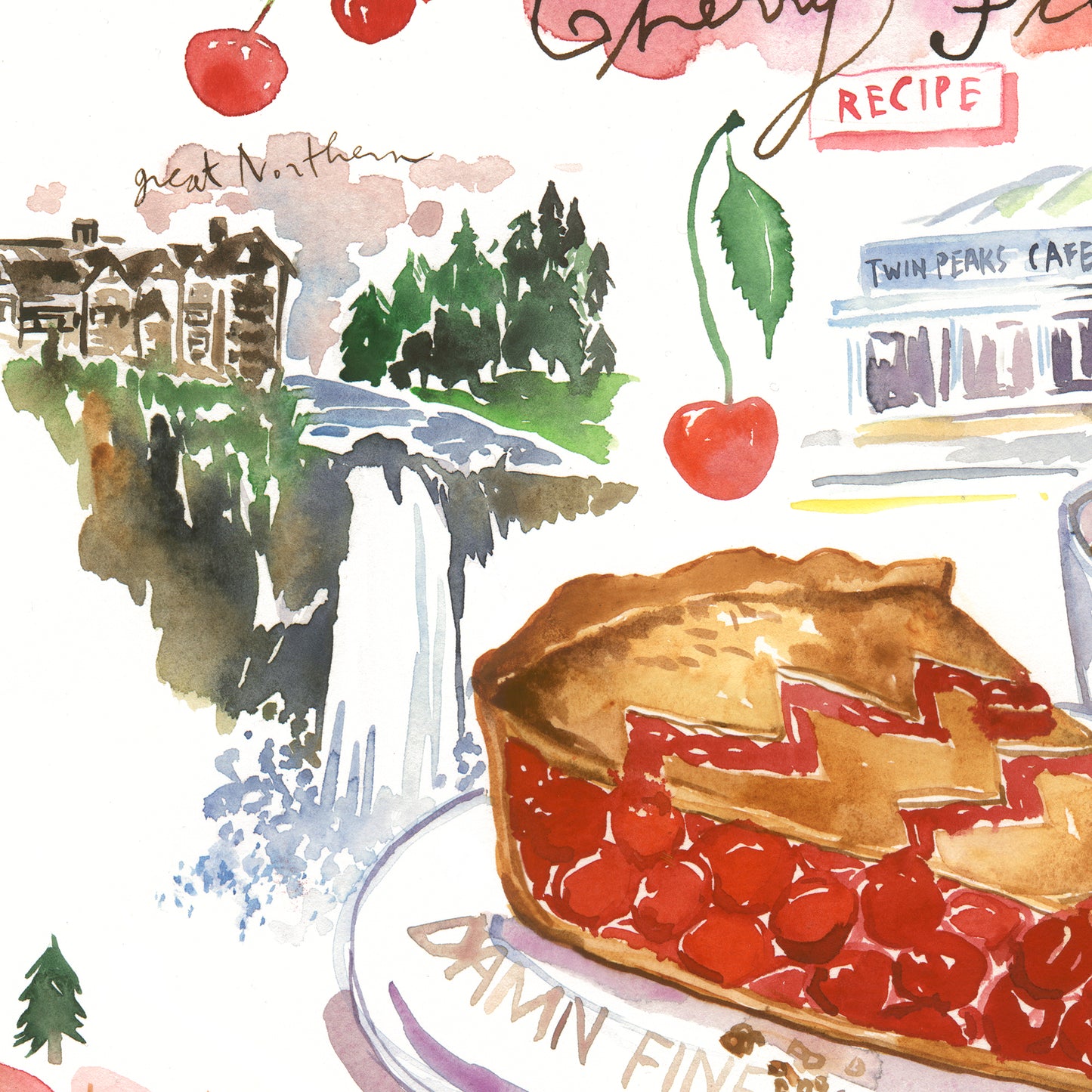 Twin Peaks Cherry Pie recipe
