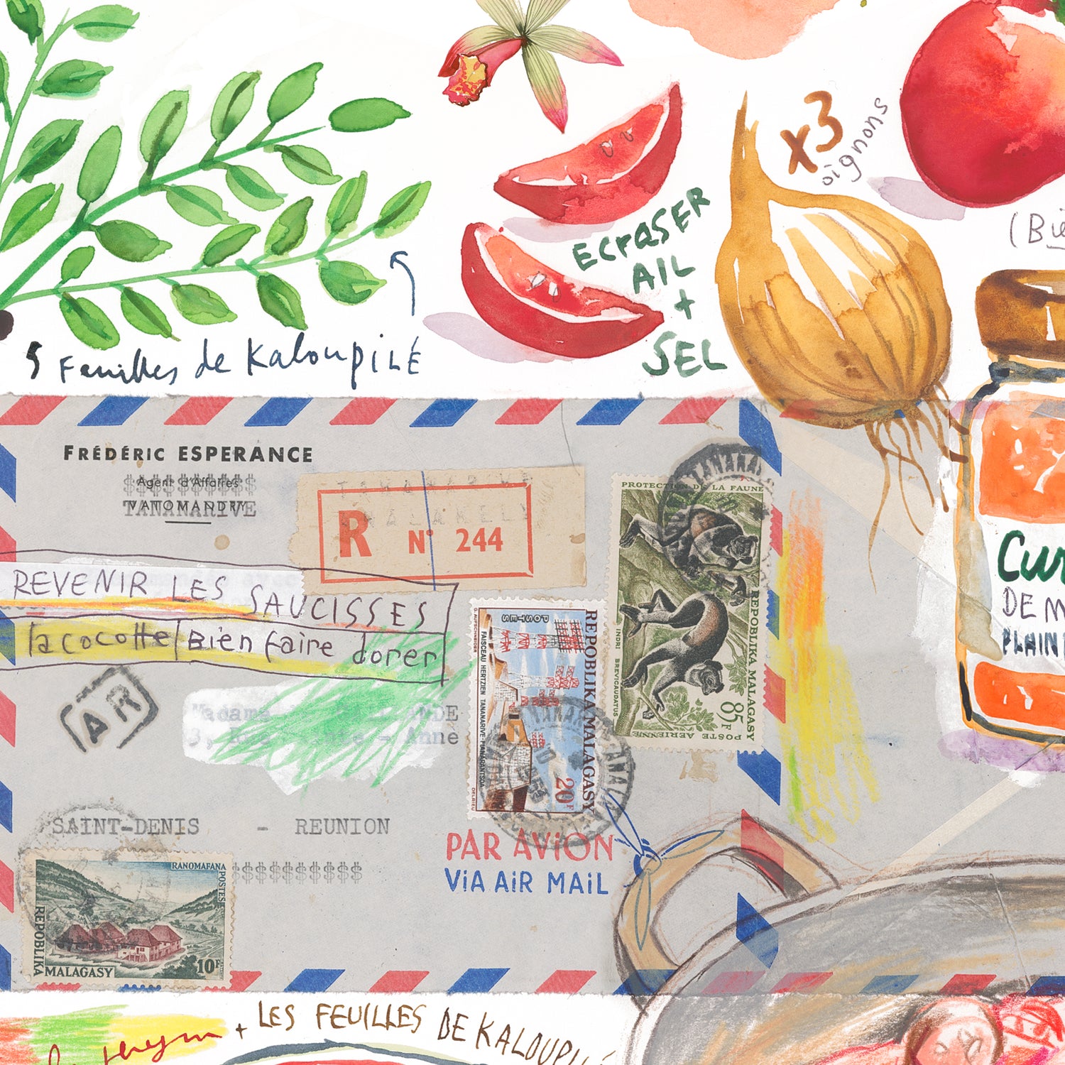 Rougail Saucisse recipe