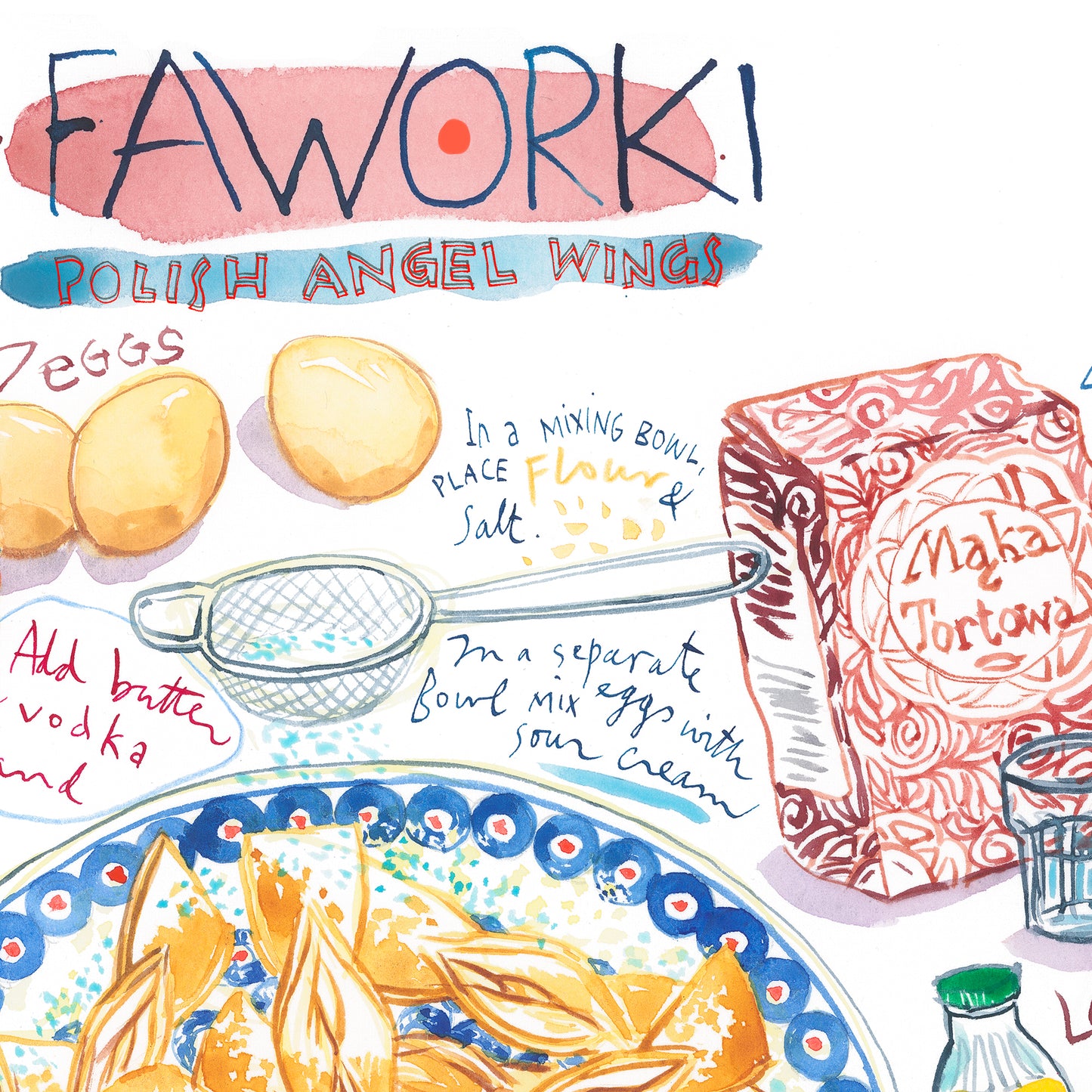 Faworki recipe