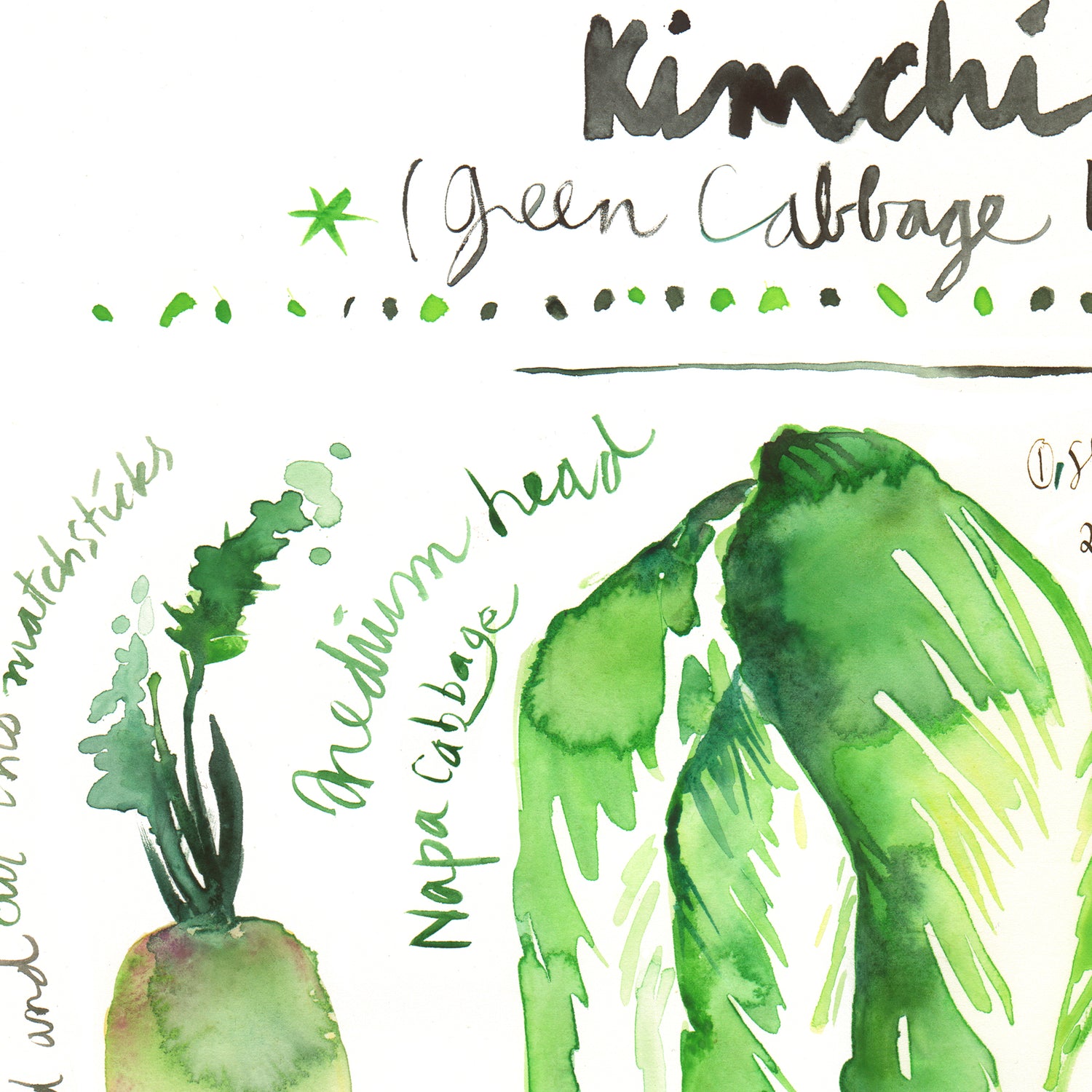 La recette du Kimchi 