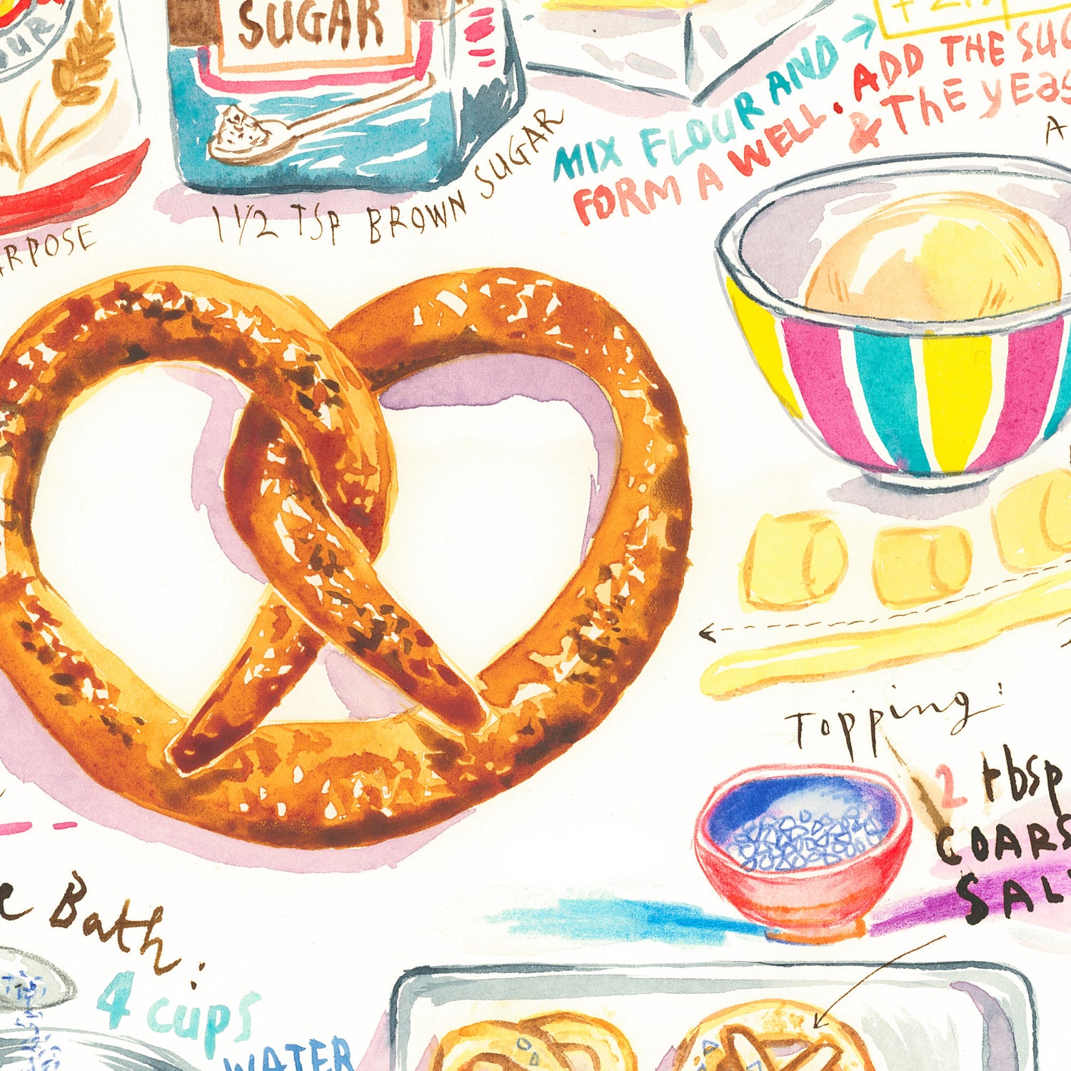 La recette des Bretzel
