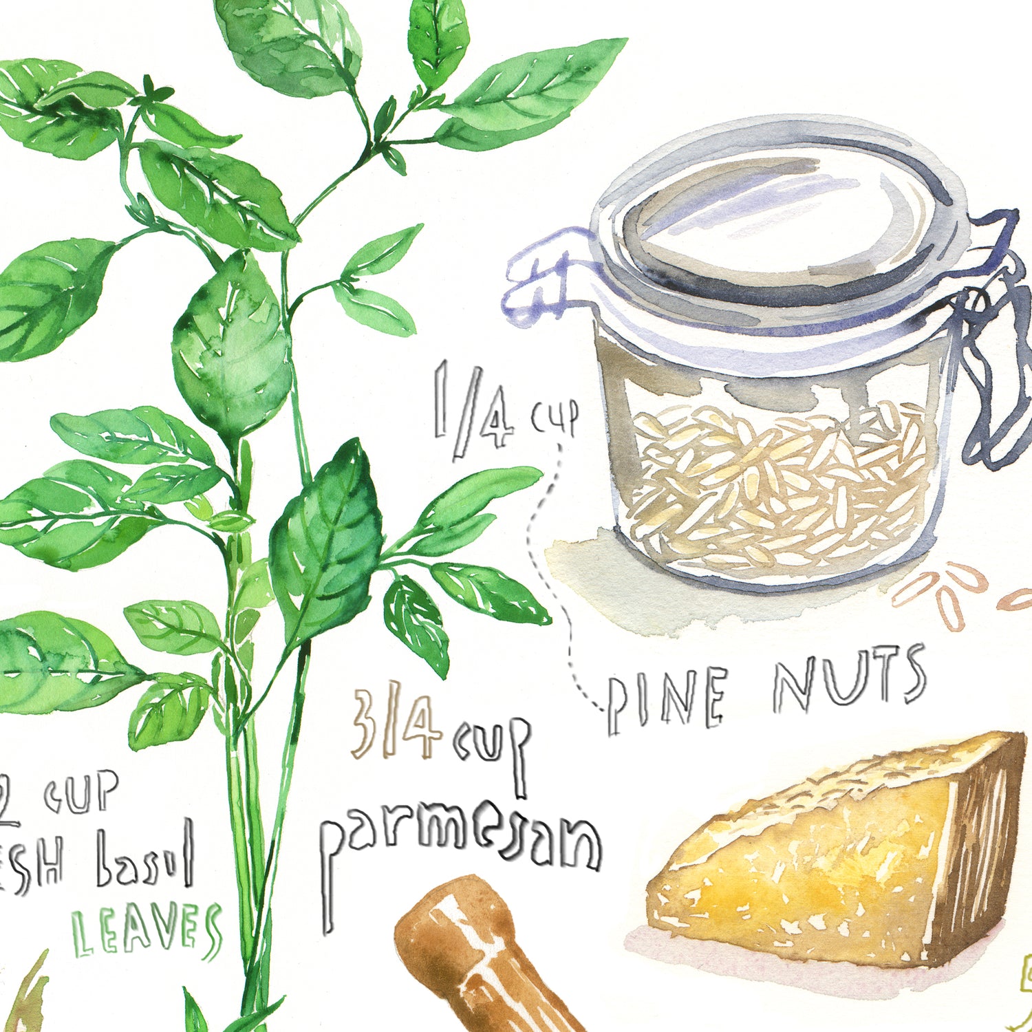 La recette du Pesto 