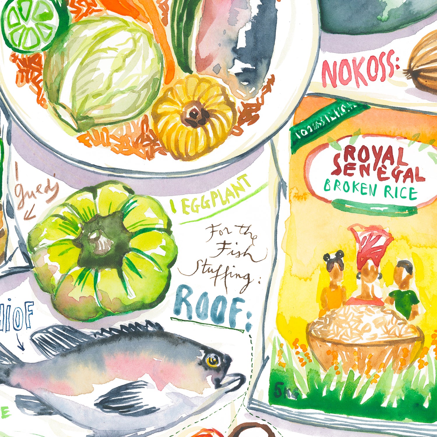 Senegalese Thieboudienne recipe