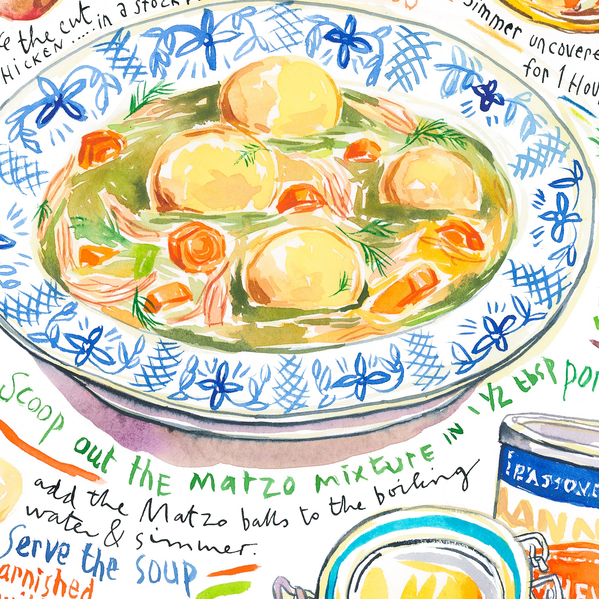 Montague Foods - Recipe: Matzo Ball Soup