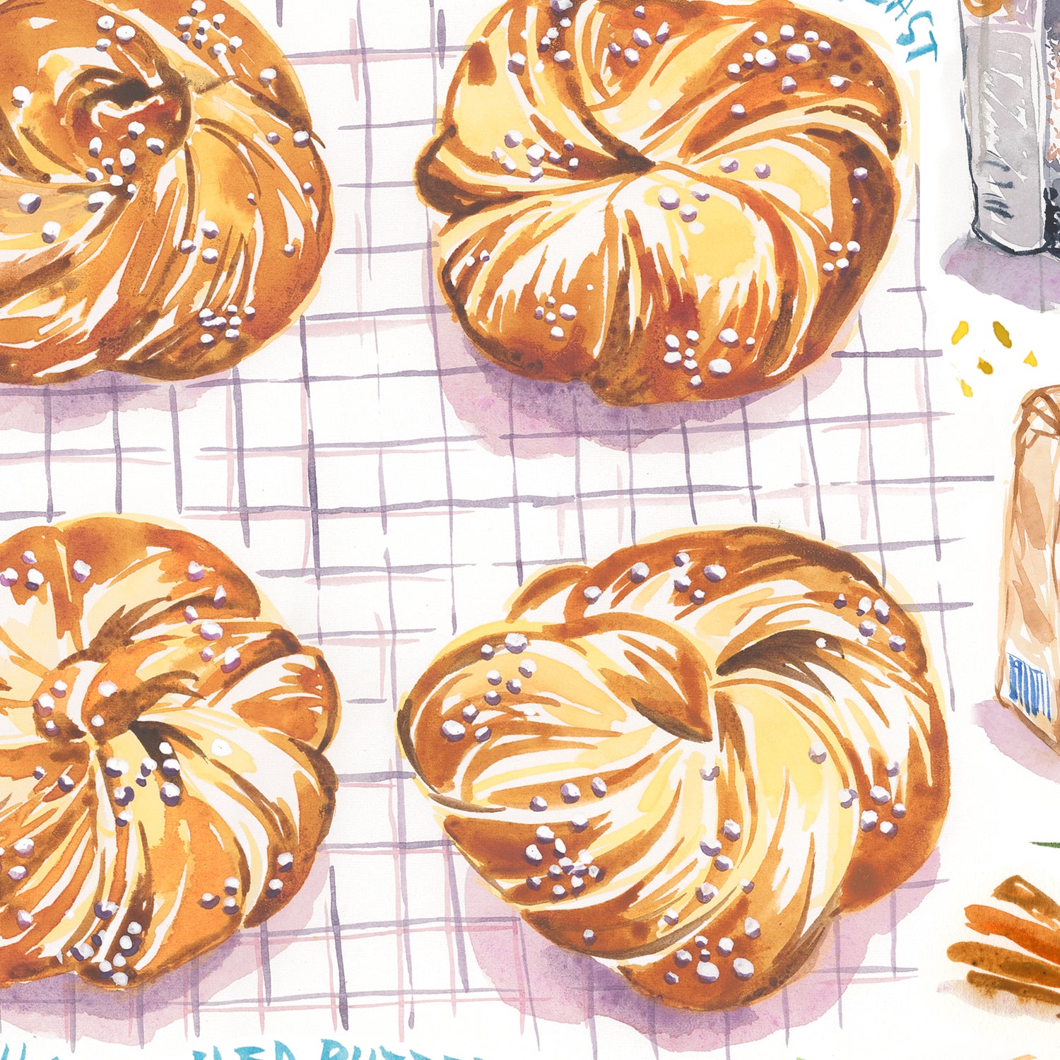 La recette des brioches suédoises à la cannelle - Kanelbullar
