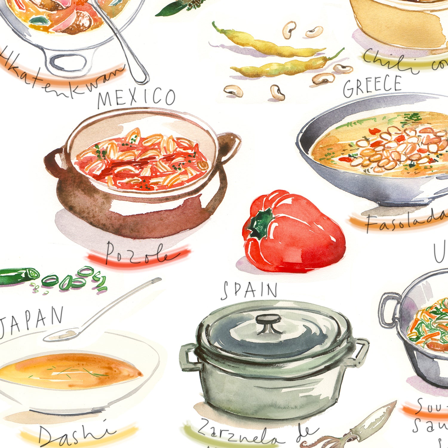 Food around the world