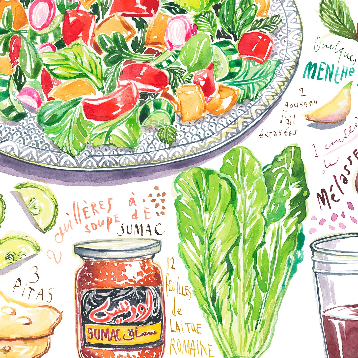 Fattoush Salad recipe