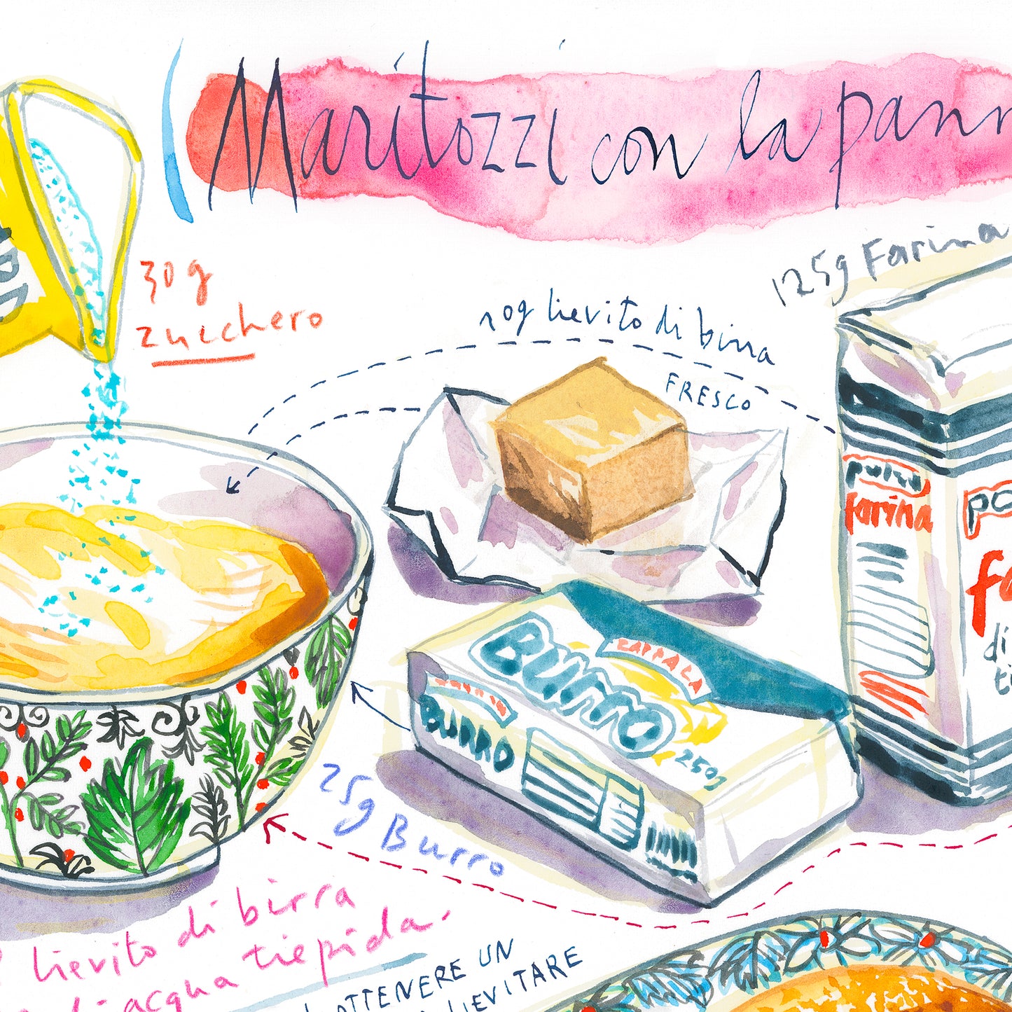 Italian Maritozzi con la Panna recipe