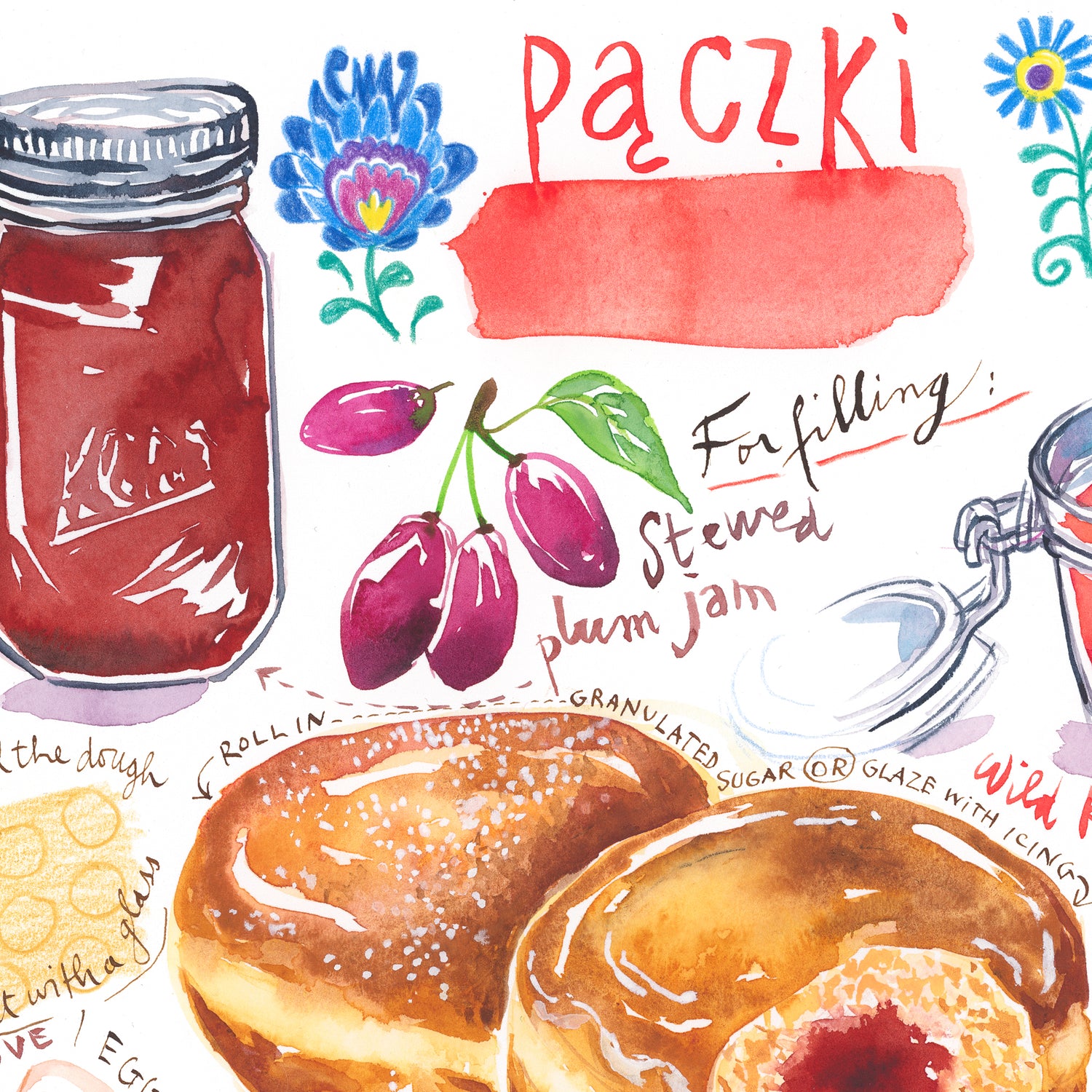 Paczki - Recette des beignets polonais