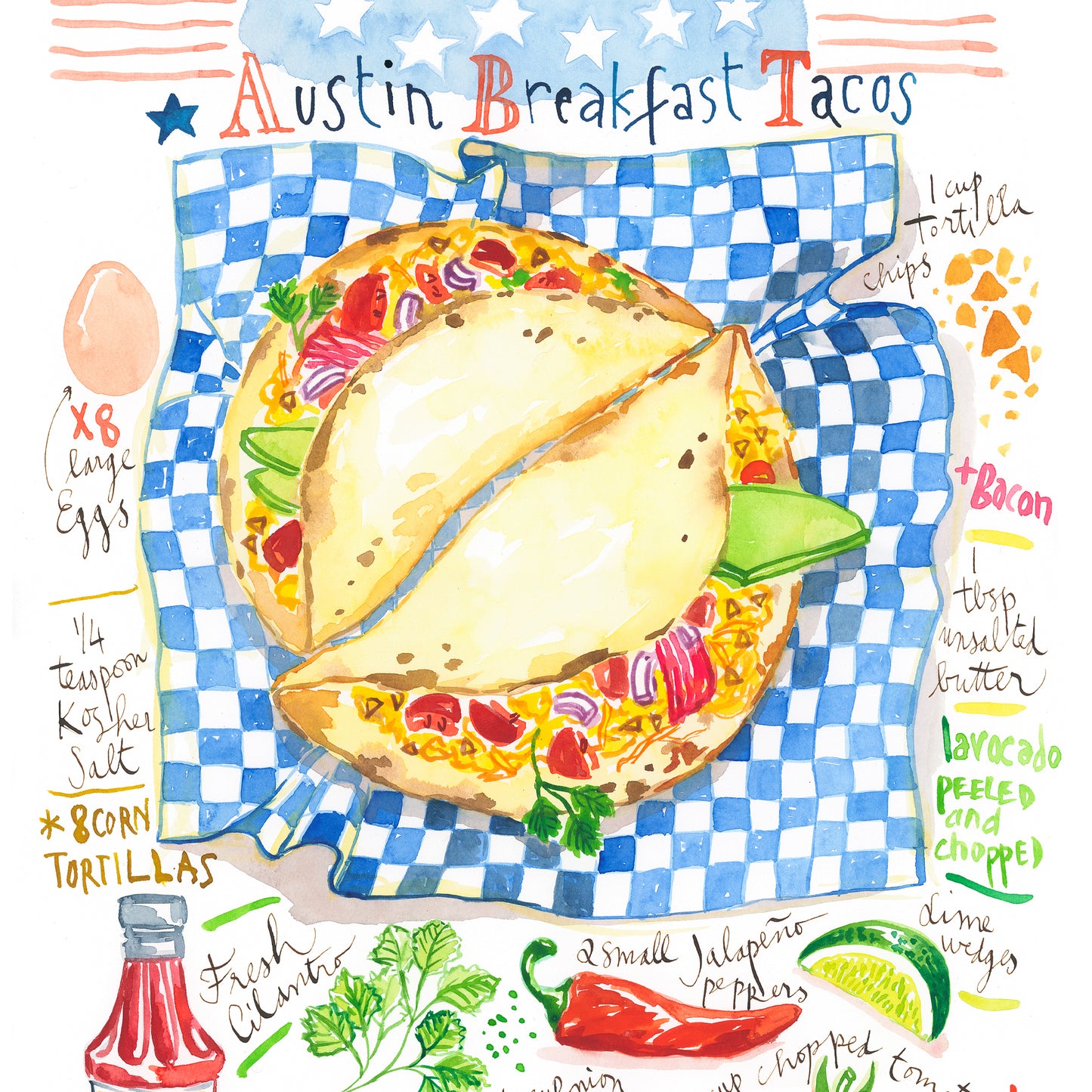 Austin Breakfast Taco recipe