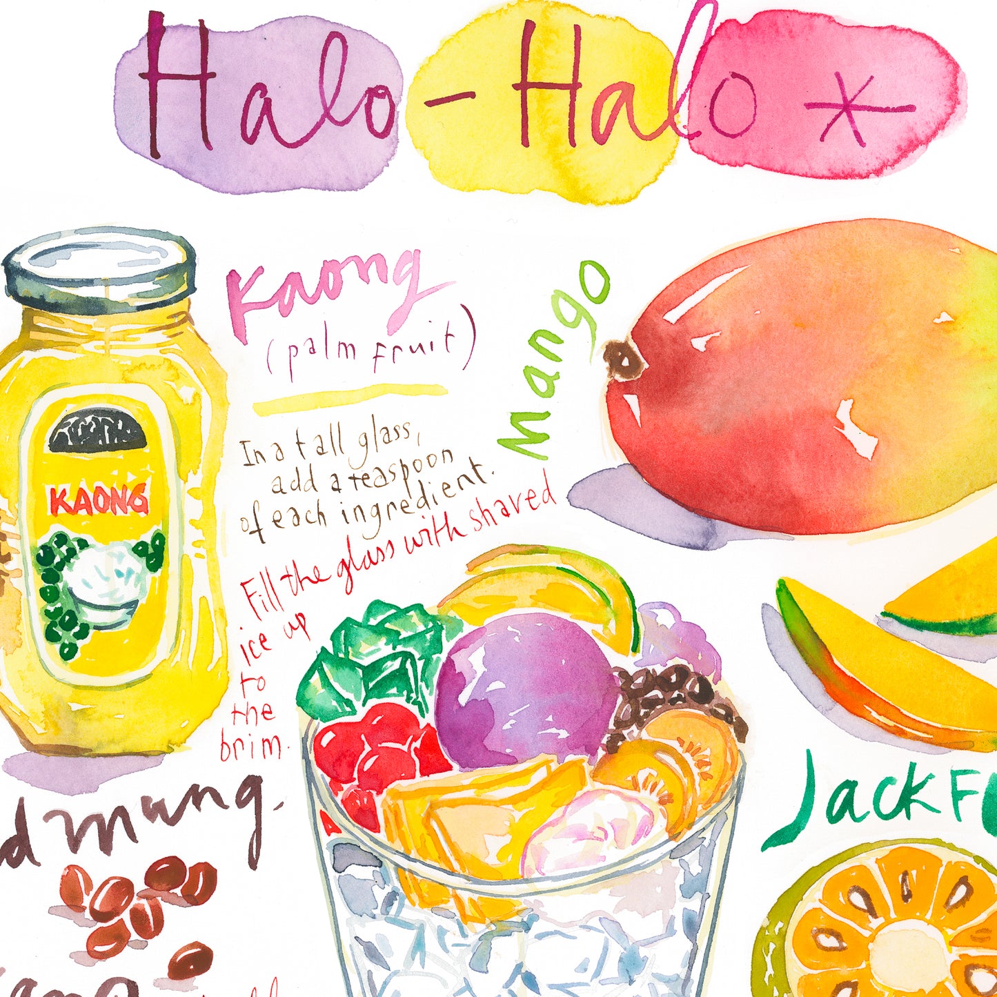 Filipino Halo-Halo recipe