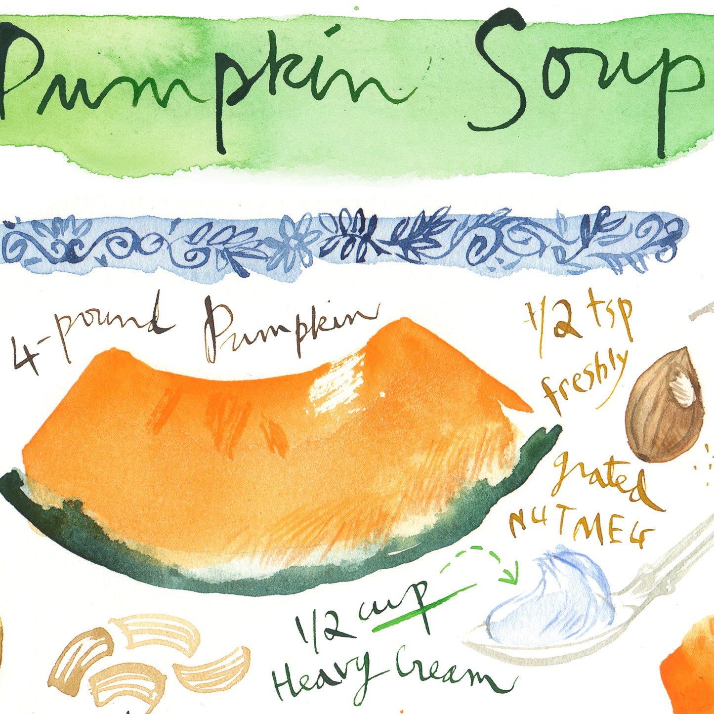 Pumpkin soup recipe