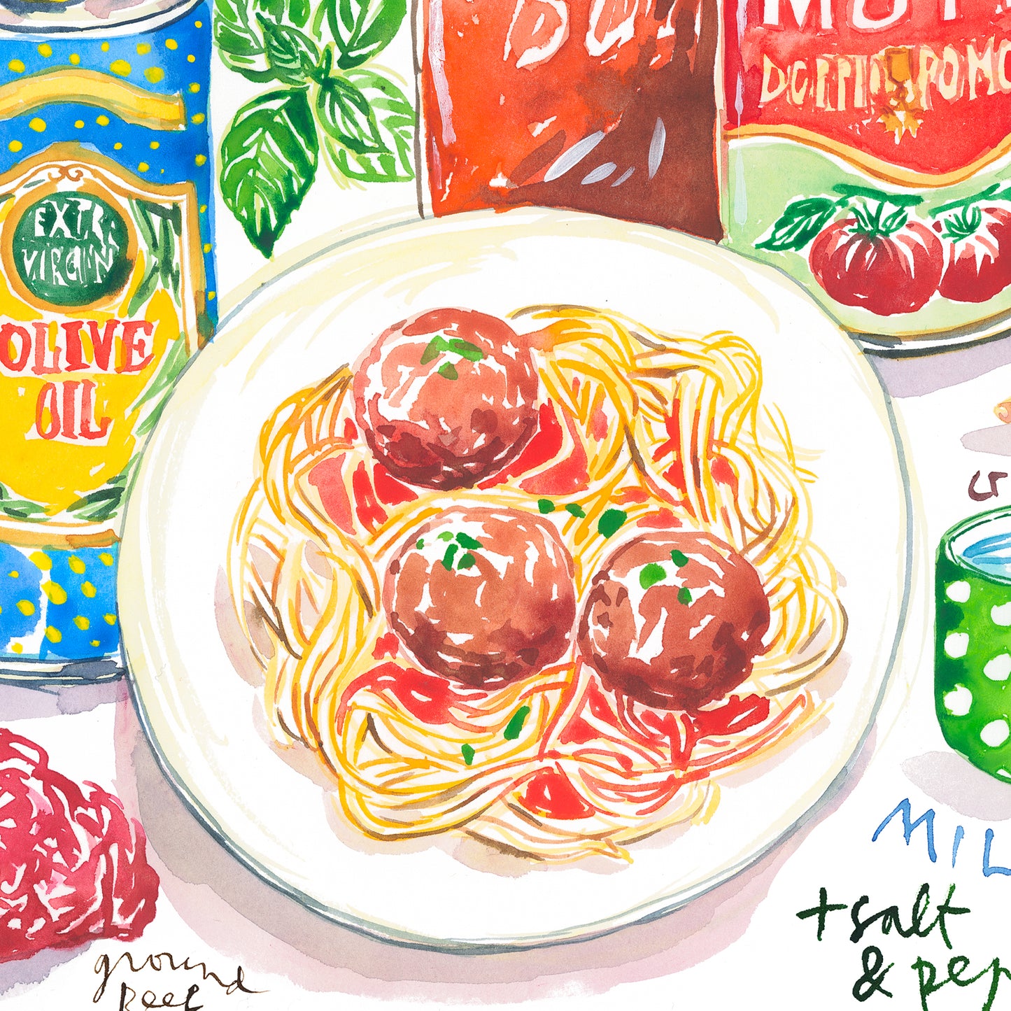 Spaghetti & Meatballs recipe