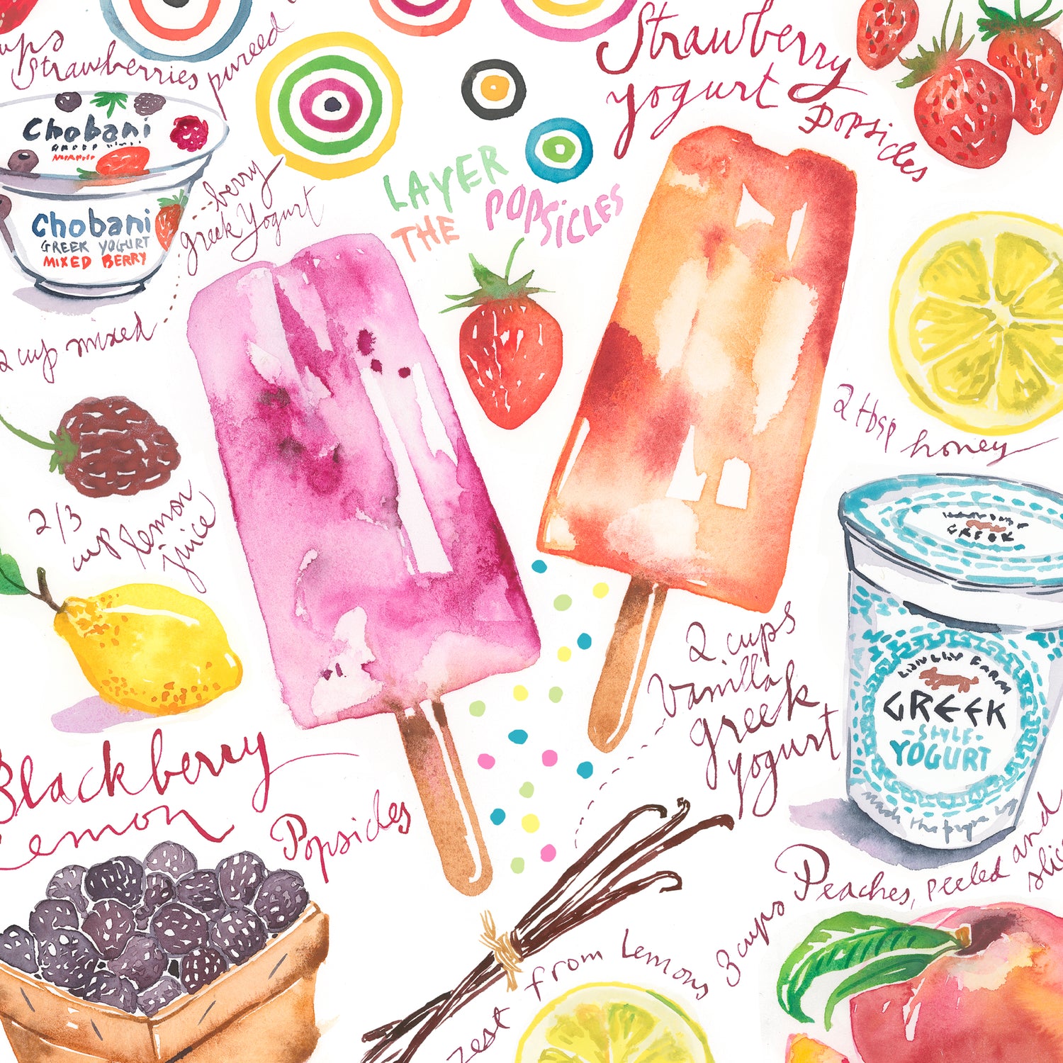 Fruit Popsicle recipe