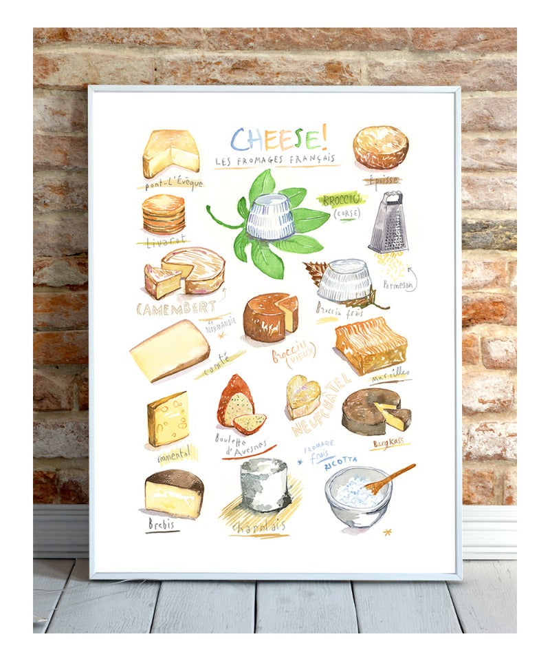 Types Of Cheese Chart