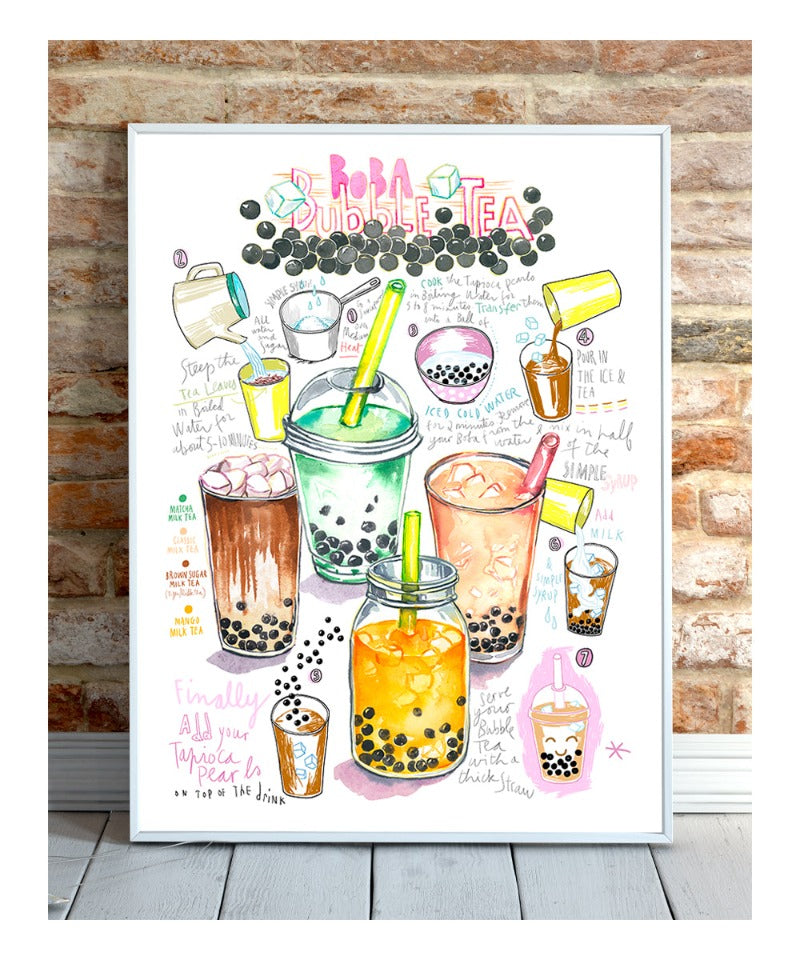 La recette du Bubble Tea