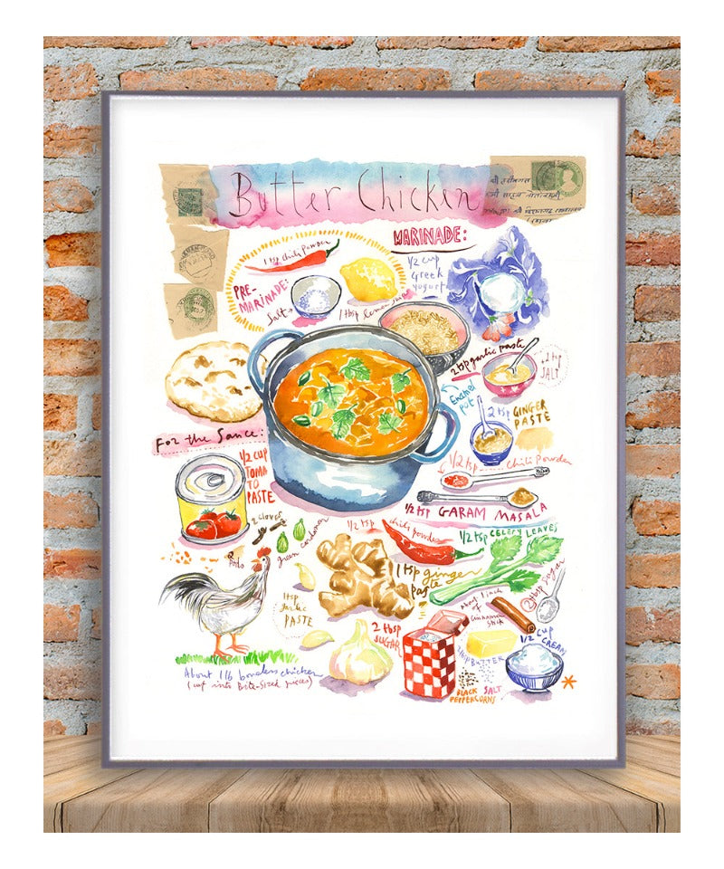 La recette du Butter Chicken
