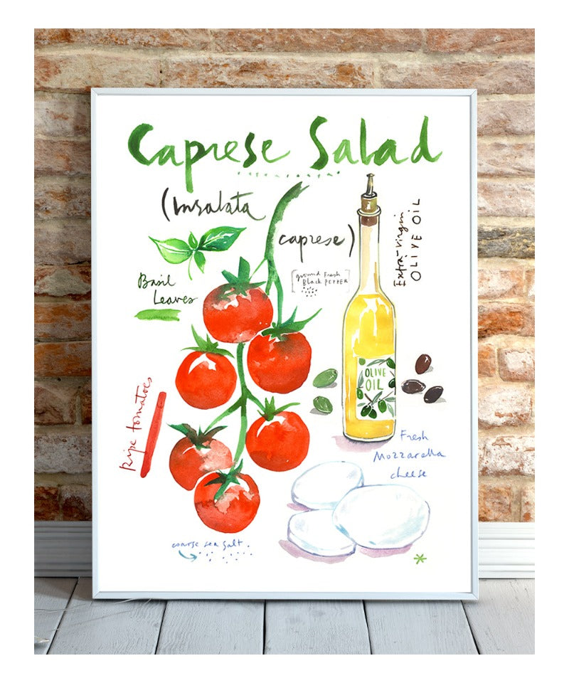 La recette de la salade Tomate-Mozzarella
