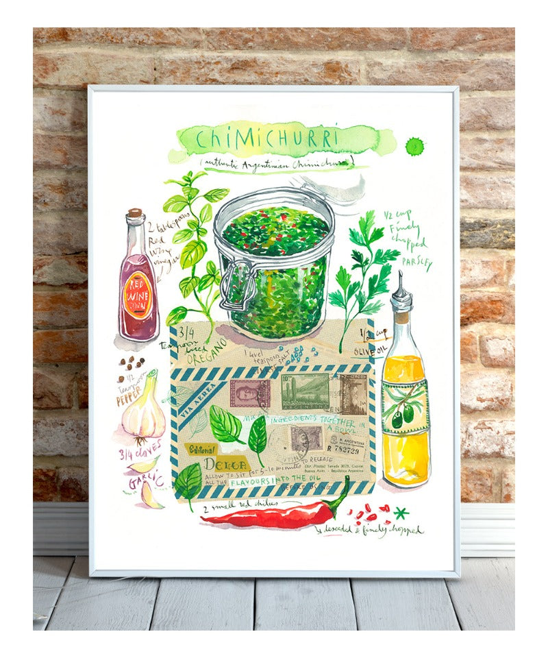 La recette du Chimichurri Argentin