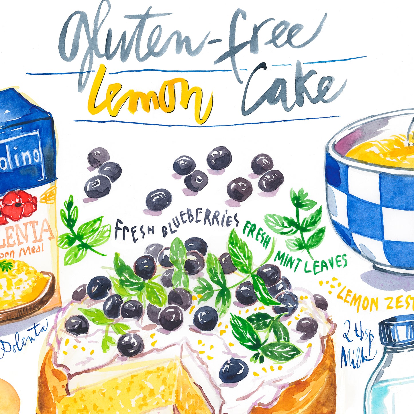 Gluten-Free Lemon Cake recipe