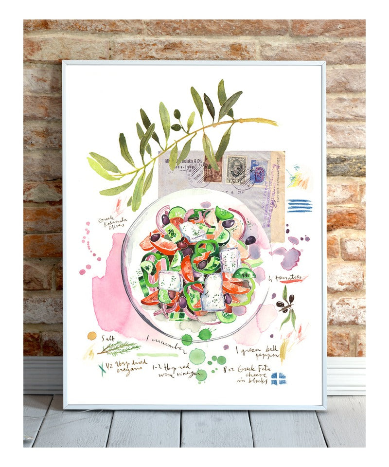 Recette de la Salade Grecque