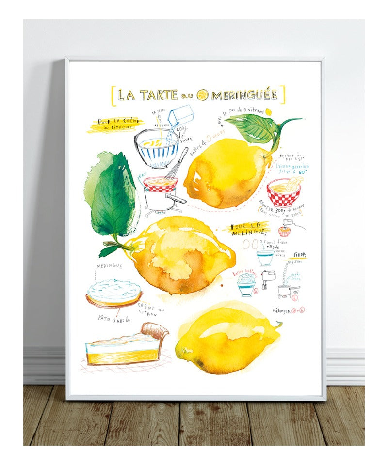 Recette de la Tarte au Citron Meringuée